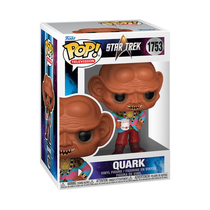 Star Trek POP! TV Vinyl Figur Quark 9 cm - Preorder - ETA: 25.10.2025
