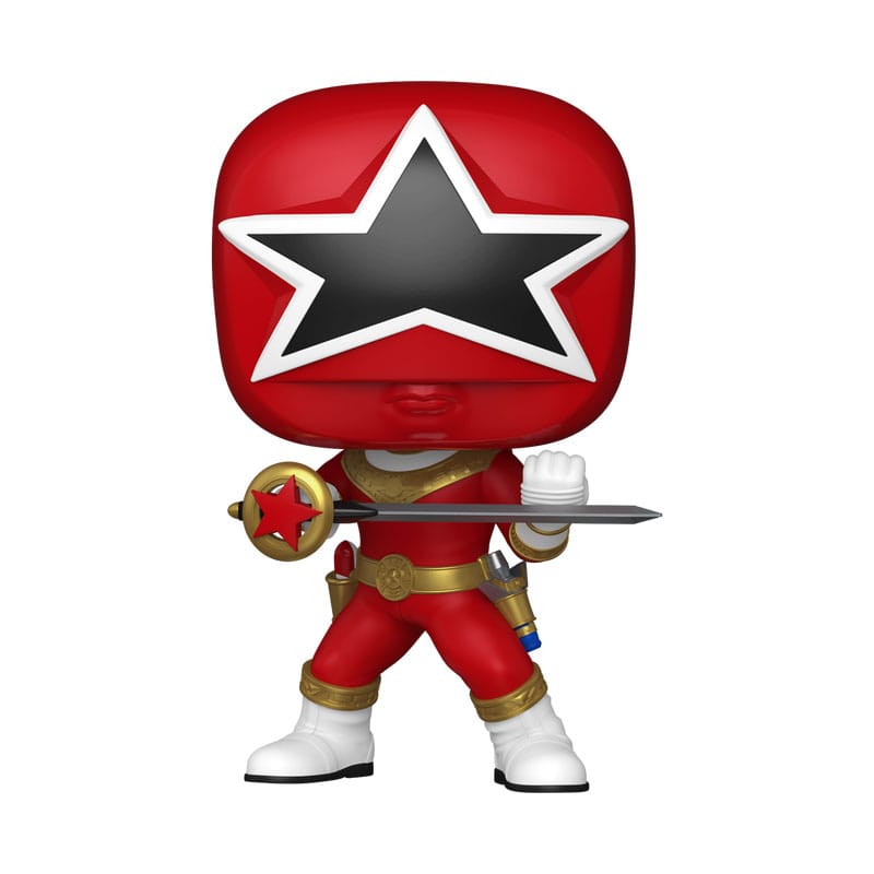 Power Rangers Generations (Tommy) POP! Movies Vinyl Figuren Zeo - Red Ranger 9 cm - Versand: 7 Tage nach Bestellung