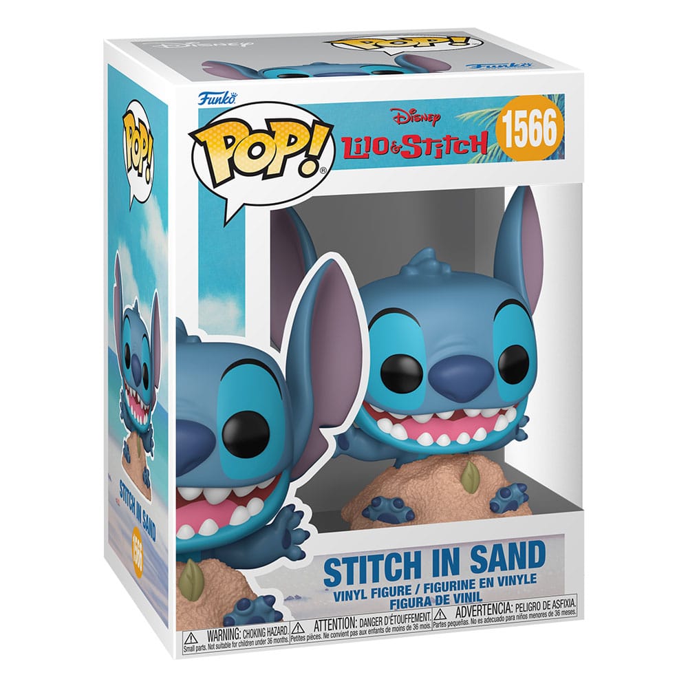 Lilo & Stitch POP! Vinyl Figur Stitch in Sand 9 cm - Versand: 7 Tage nach Bestellung