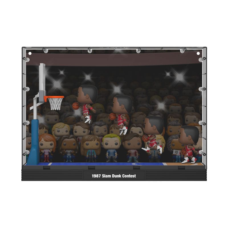 NBA POP Moments Deluxe Vinyl Figuren Bulls-MJ('87 Dunk Contest) 9 cm  - Preorder - ETA: 29.09.2025