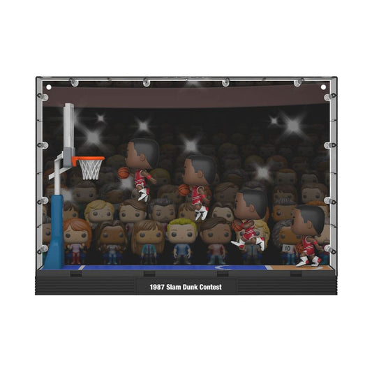 NBA POP Moments Deluxe Vinyl Figuren Bulls-MJ('87 Dunk Contest) 9 cm  - Preorder - ETA: 29.09.2025