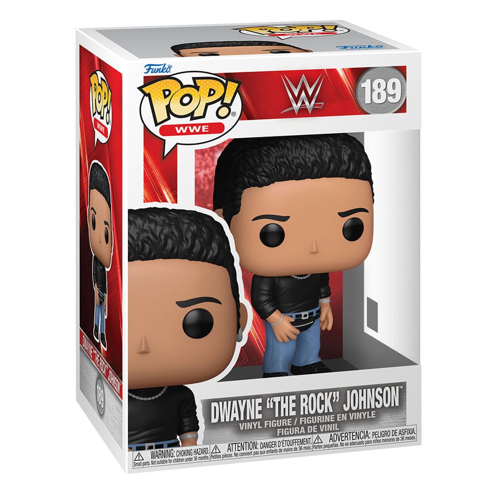 WWE POP! Vinyl Figur Dwayne "The Rock" Johnson 9 cm - Versand: 7 Tage nach Bestellung