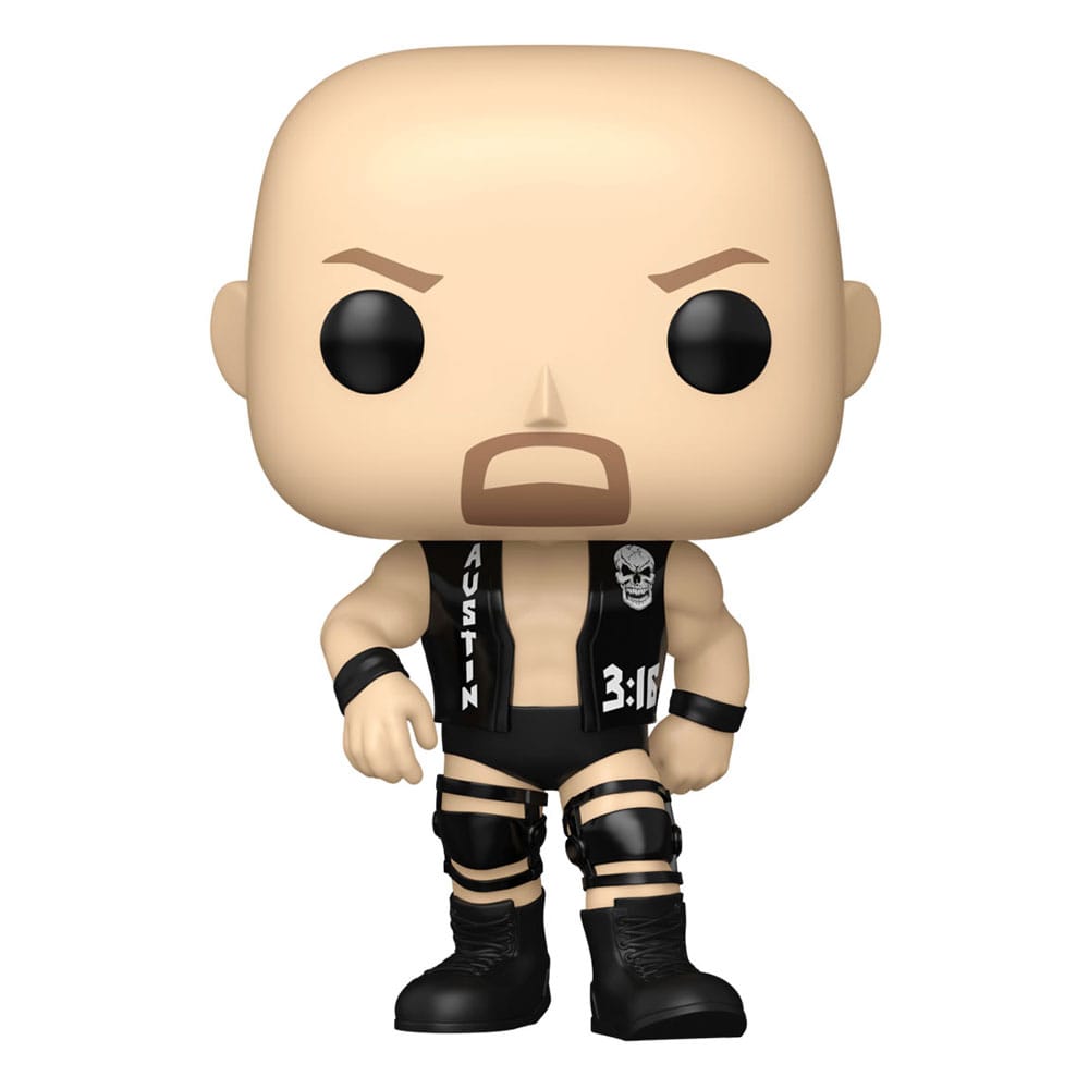 WWE POP! Vinyl Figur "Stone Cold" Steve Austin 9 cm - Versand: 7 Tage nach Bestellung