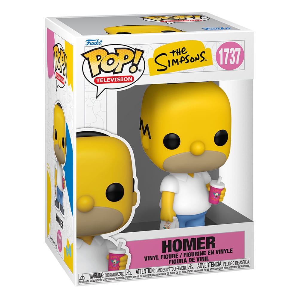 Simpsons POP! TV Vinyl Figur Homer 9 cm - Preorder - ETA: 08.11.2025