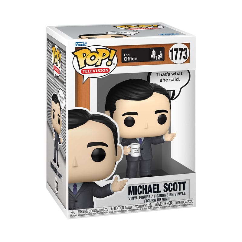 The Office POP! Sayings Vinyl Figur Michael 9 cm - Preorder - ETA: 15.05.2026