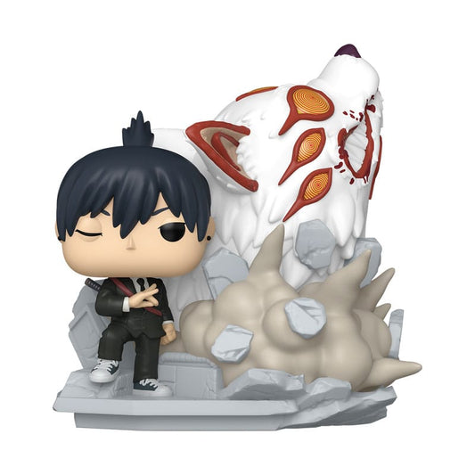 Chainsaw Man POP Moments Vinyl Figuren Aki (Fox Devil) 9 cm  - Versand: 5-7 Tage nach Bestellung