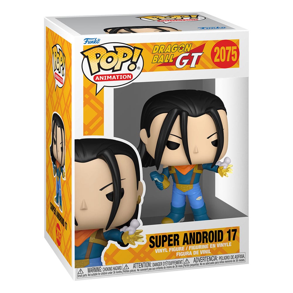 Dragon Ball GT POP! Games Vinyl Figur Super Android 17 9 cm - Versand: 5-7 Tage nach Bestellung