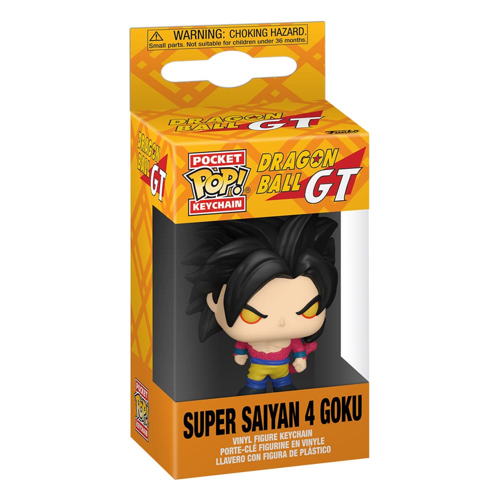 Dragon Ball GT POP! Vinyl Schlüsselanhänger 4 cm Goku Display (12) - Versand: 5-7 Tage nach Bestellung