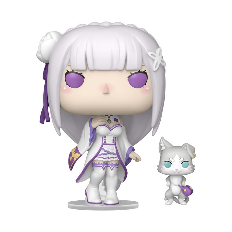 Re:Zero POP!&Buddy Animation Vinyl Figuren Emilia w/Puck 9 cm - Preorder - ETA: 19.06.2026