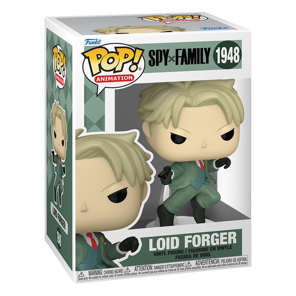 Spy x Family Pop! Animation Vinyl Figur Loid Forger 9 cm - Versand: 7 Tage nach Bestellung