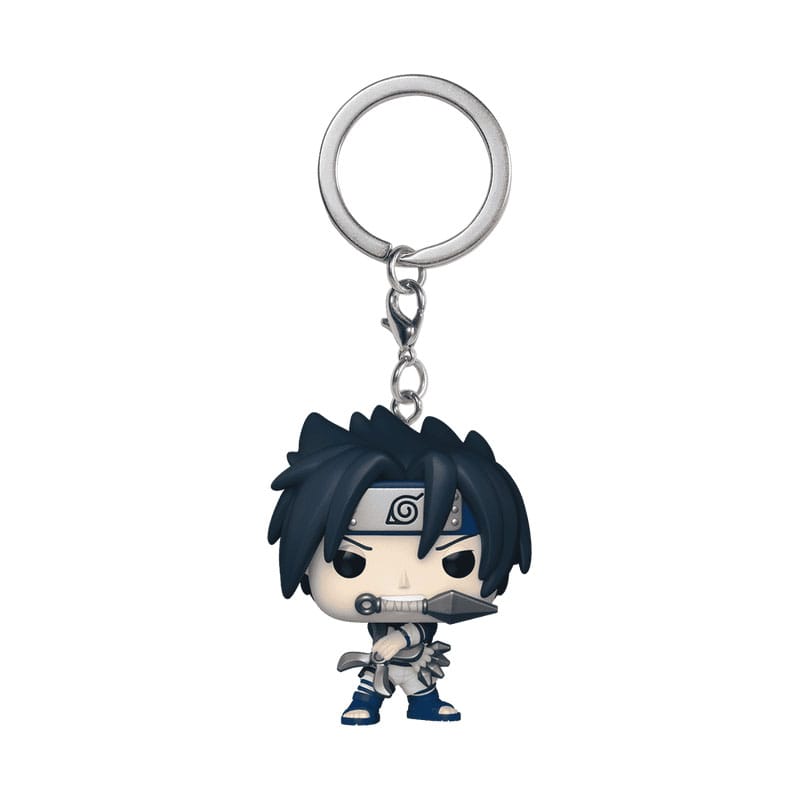 Naruto POP! Vinyl Schlüsselanhänger 4 cm Classic- Sasuke Display (12) - Versand: 5-7 Tage nach Bestellung