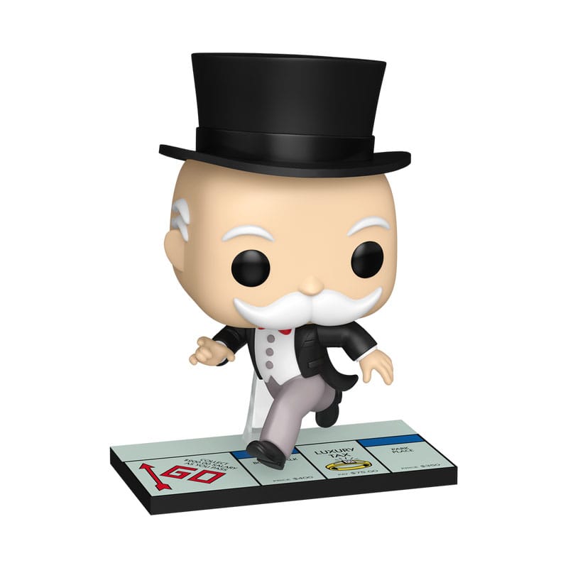 Monopoly POP! Retro Toys Vinyl Figur Mr Monopoly(Pass Go) 9 cm - Versand: 7 Tage nach Bestellung
