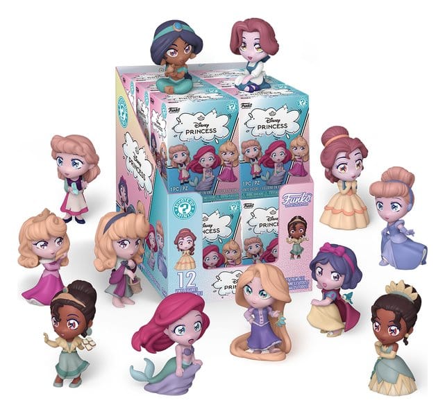 Disney Mystery Minis Minifiguren Princess Manga- 5 cm Display (12) - Preorder - ETA: 09.10.2026