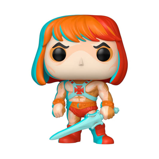 Masters of the Universe POP! Television Vinyl Figur He-Man (Comic Deco) 9 cm - Preorder - ETA: 25.11.2025