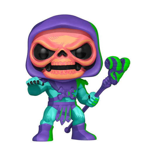 Masters of the Universe POP! Television Vinyl Figur Skeletor (Comic Deco) 9 cm - Preorder - ETA: 25.11.2025
