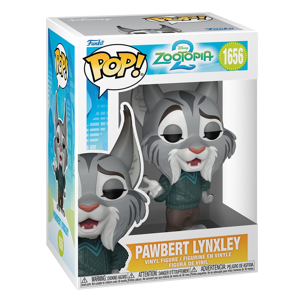 Zoomania 2 POP! Movies Vinyl Figur Pawbert Lynxley 9 cm - Versand: 7 Tage nach Bestellung