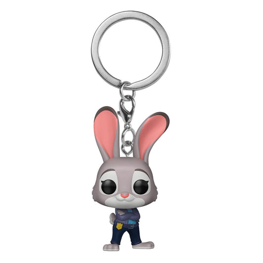 Zoomania 2 Pocket POP! Vinyl Schlüsselanhänger 4 cm Judy Hopps Display (12) - Preorder - ETA: 03.07.2026