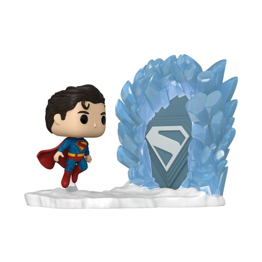 Superman (2025) POP Moments Vinyl Figuren Superman and Fortress of Solitude 9 cm  - Versand: 5-7 Tage nach Bestellung