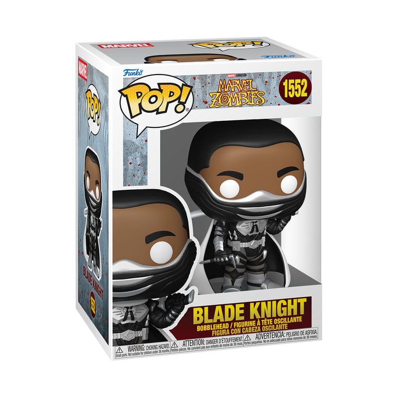 Marvel Zombies POP! Vinyl Figur Blade Knight 9 cm - Preorder - ETA: 25.10.2025