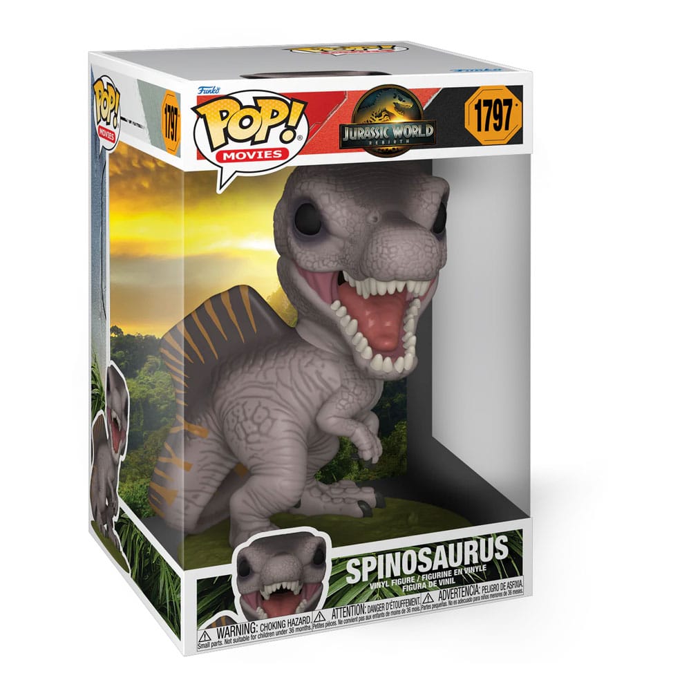 Jurassic World: Die Wiedergeburt Super Sized Jumbo POP! Vinyl Figur Spinosaurus 25 cm  - Preorder - ETA: 08.11.2025