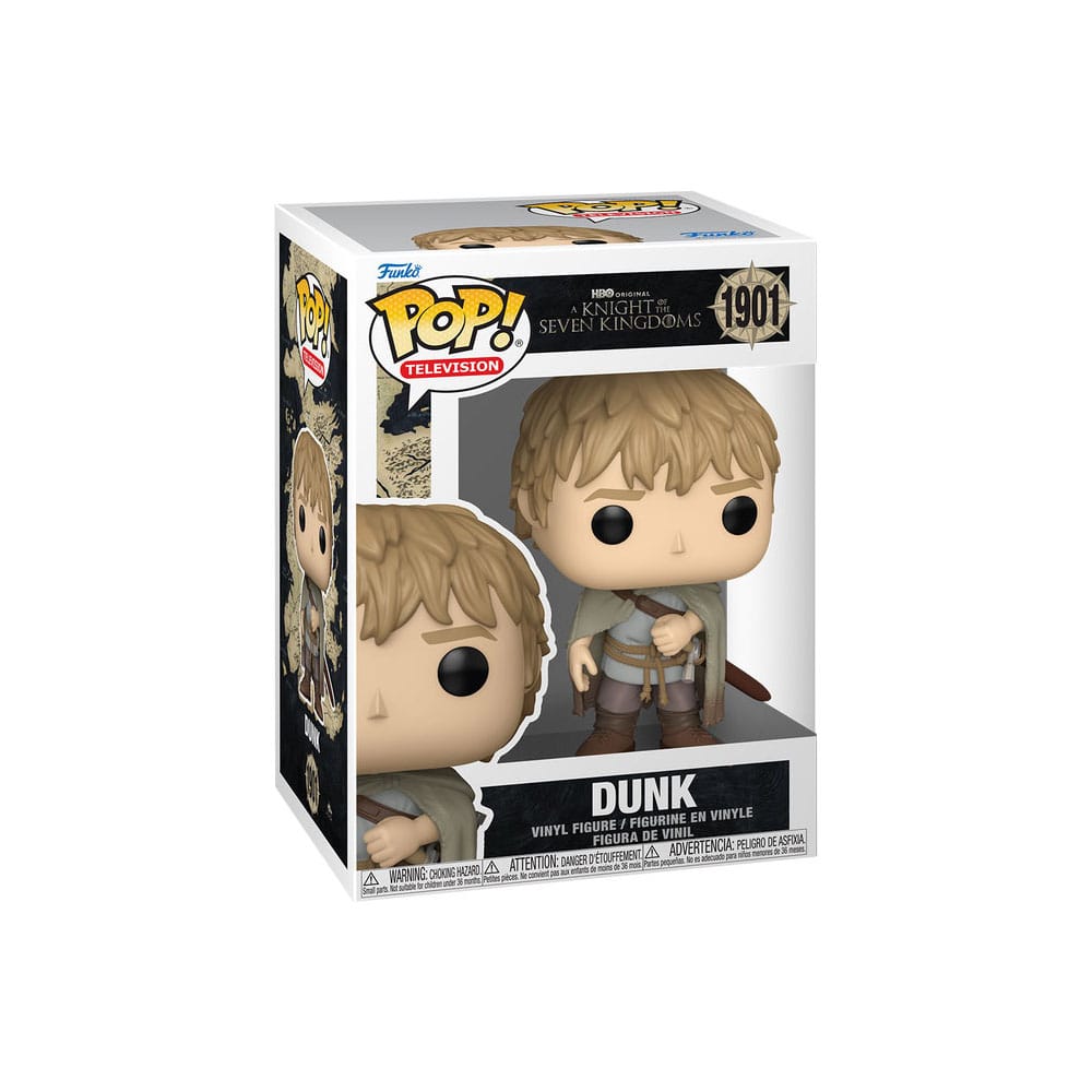 A Knight of the Seven Kingdoms POP! TV Vinyl Figuren Dunk w/Chase 9 cm Sortiment (6) - Preorder - ETA: 30.10.2026