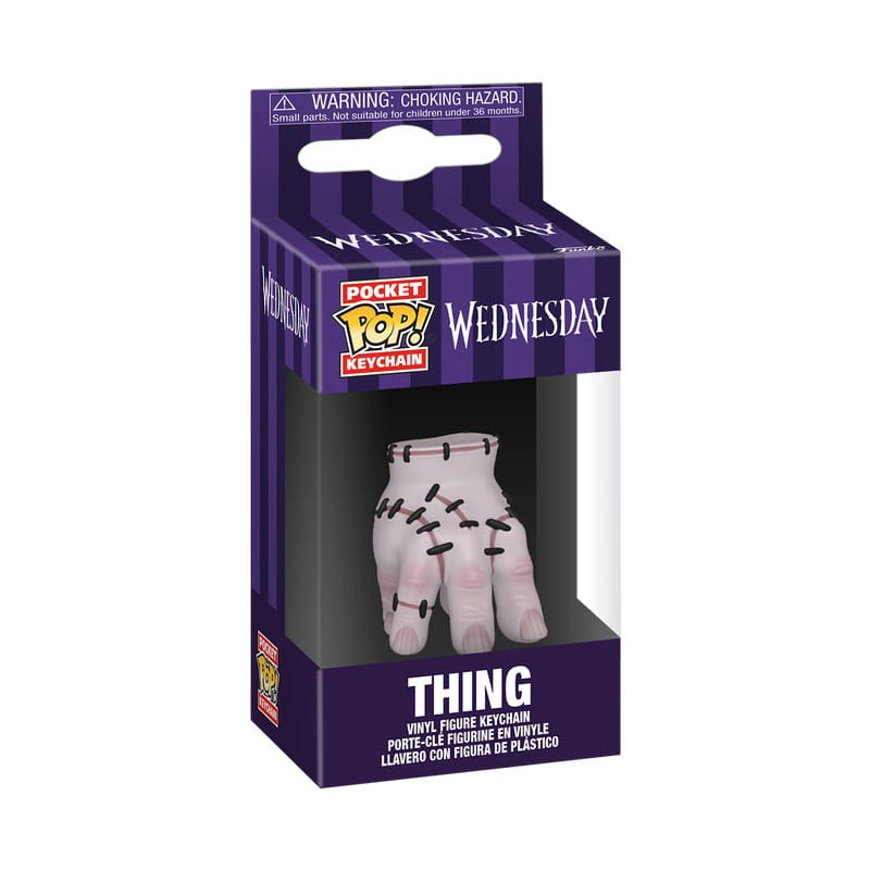 Wednesday POP! Vinyl Schlüsselanhänger 4 cm Thing Display (12) - Versand: 7 Tage nach Bestellung
