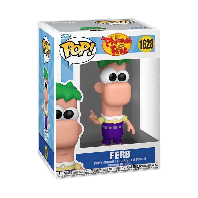 Phineas and Ferb POP! Disney Vinyl Figur Ferb 9 cm - Preorder - ETA: 22.12.2026