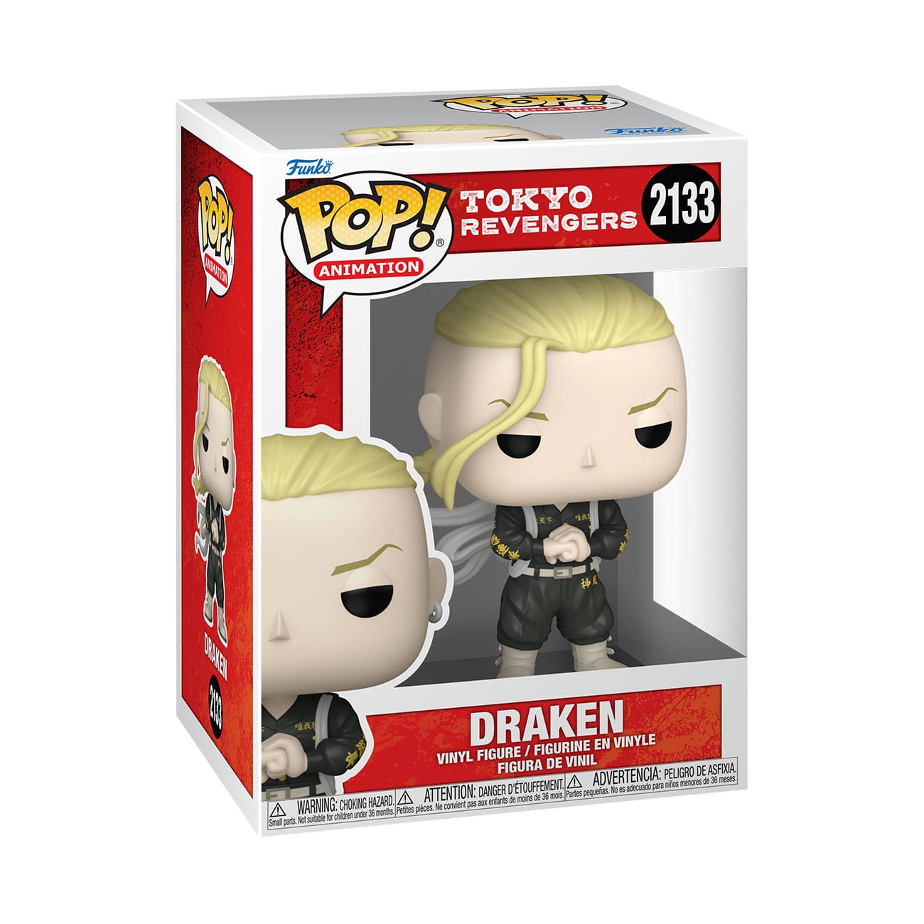 Tokyo Revengers POP! Plus Animation Figur Draken 9 cm  - Preorder - ETA: 25.12.2025