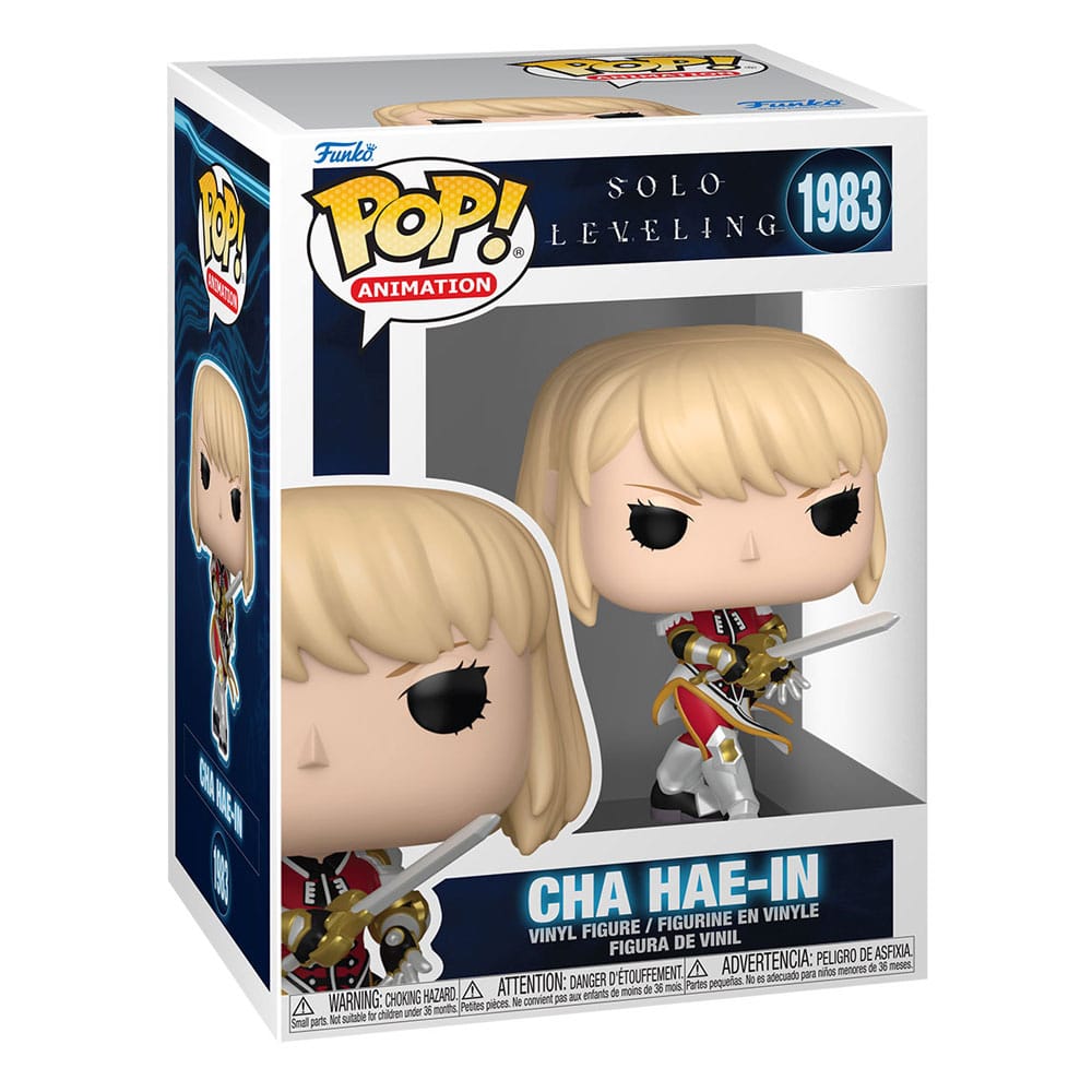 Solo Leveling POP! Animation Vinyl Figur Cha Hae-In 9 cm - Preorder - ETA: 12.10.2025