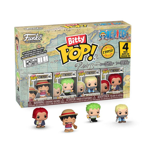 One Piece Bitty POP! Vinyl Figuren 4er-Pack Luffy 2,5 cm - Preorder - ETA: 03.01.2026