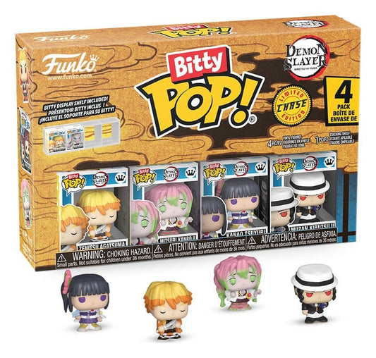 Demon Slayer: Kimetsu no Yaiba Bitty POP! Vinyl Figuren 4er-Pack Zenitsu 2,5 cm - Versand: 7 Tage nach Bestellung