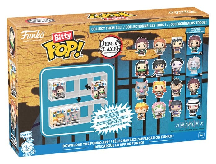 Demon Slayer: Kimetsu no Yaiba Bitty POP! Vinyl Figuren 4er-Pack Inosuke 2,5 cm - Versand: 7 Tage nach Bestellung