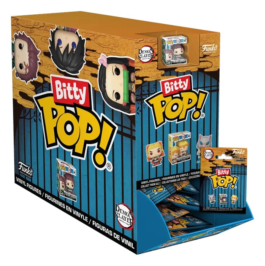 Demon Slayer: Kimetsu no Yaiba - The Movie Bitty POP! Vinyl Figuren 2 cm Display (32) - Preorder - ETA: 10.10.2026