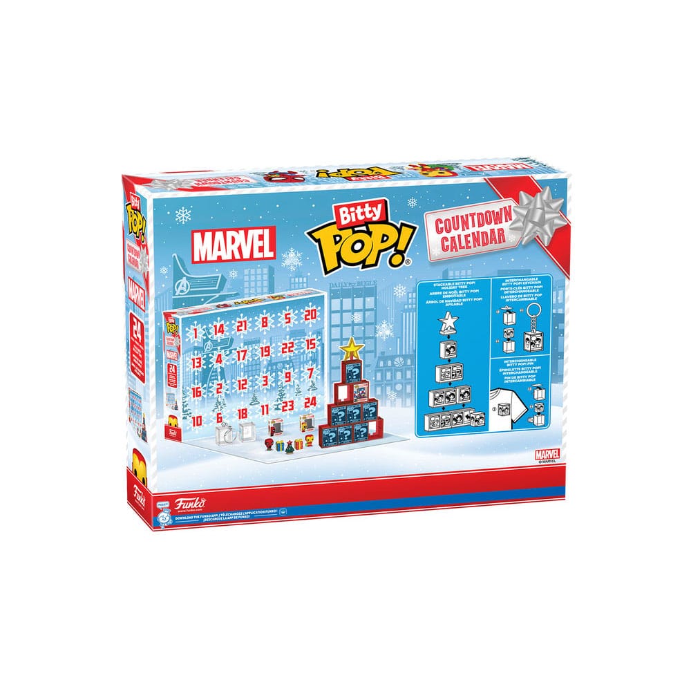Marvel Comics Bitty POP! 24-Tage Countdown-Adventskalender - Preorder - ETA: 16.02.2026