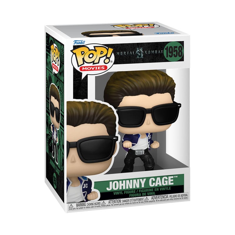 Mortal Kombat II (2026) POP! Games Vinyl Figur Johnny Cage 9 cm - Versand: 7 Tage nach Bestellung