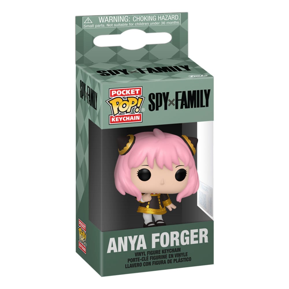 Spy x Family POP! Vinyl Schlüsselanhänger 4 cm Anya Forger Display (12) - Versand: 7 Tage nach Bestellung
