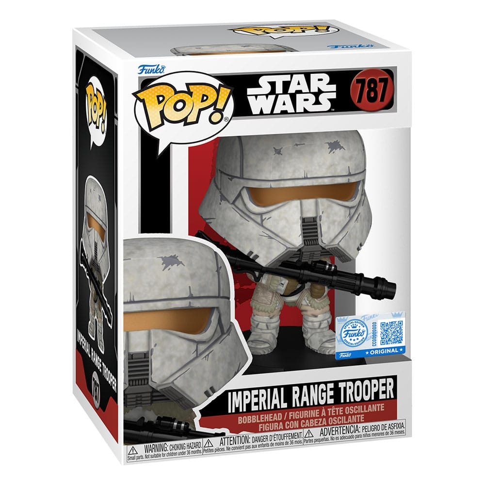 Star Wars POP! Vinyl Figur Andor Imperial Range Trooper *Exclusive Version* 9 cm  - Versand: 5-7 Tage nach Bestellung