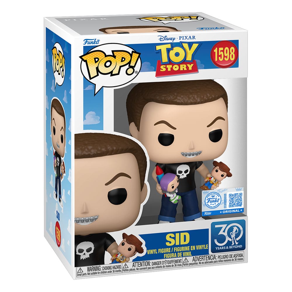 Toy Story POP! Disney Vinyl Figuren Sid (30th Anniversary) 9 cm - Preorder - ETA: 27.07.2026
