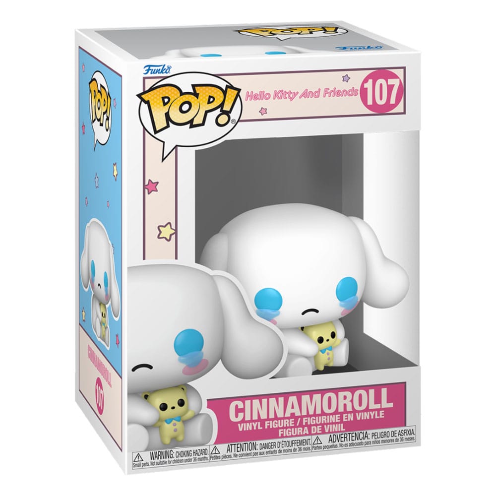 Sanrio POP! Animation Vinyl Figur Hello Kitty - Cinnamoroll(MY) 9 cm  - Versand: 5-7 Tage nach Bestellung