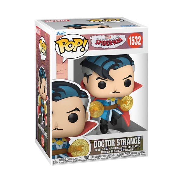 Spider-Man POP! Marvel Vinyl Figur Doctor Strange 9 cm - Versand: 5-7 Tage nach Bestellung