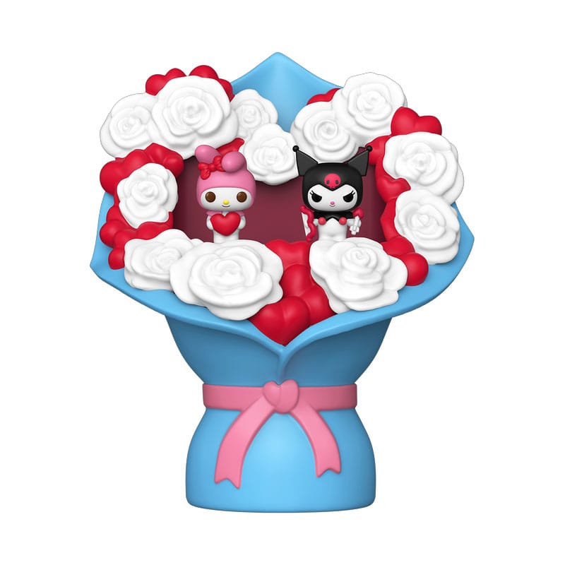 Sanrio Bitty POP! Bouquet Vinyl Figuren My Melody & Kuromi (Valentine) 4 cm - Preorder - ETA: 25.12.2025