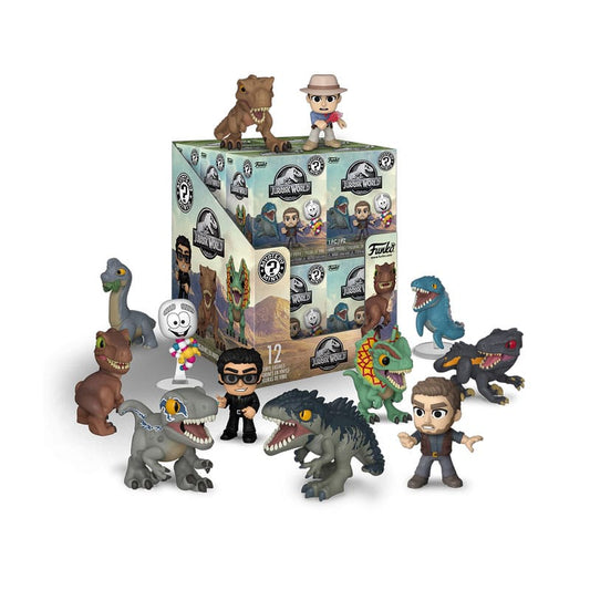 Jurassic World Mystery Minis Minifiguren P&W 5 cm Display (12) - Versand: 5-7 Tage nach Bestellung