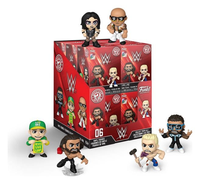 WWE Mystery Minis Minifiguren PDQ 5 cm Display (12) - Versand: 7 Tage nach Bestellung