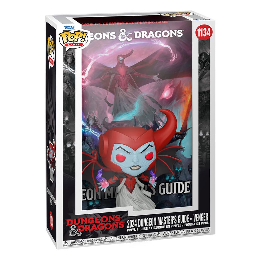 Dungeons & Dragons POP! Book Cover Vinyl Figur 2024 Dungeon Master's Guide - Venger 9 cm - Preorder - ETA: 25.11.2025