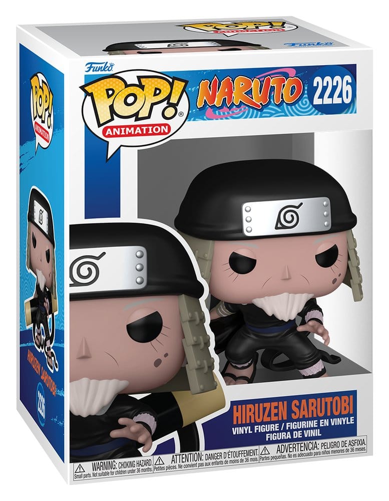 Naruto Classic POP! Animation Vinyl Figur Hiruzen 9 cm - Versand: 7 Tage nach Bestellung