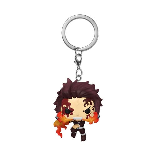 Demon Slayer: Kimetsu no Yaiba POP! Vinyl Schlüsselanhänger 4 cm Tanjiro(Dancing Flash) Display (12) - Preorder - ETA: 22.09.2025