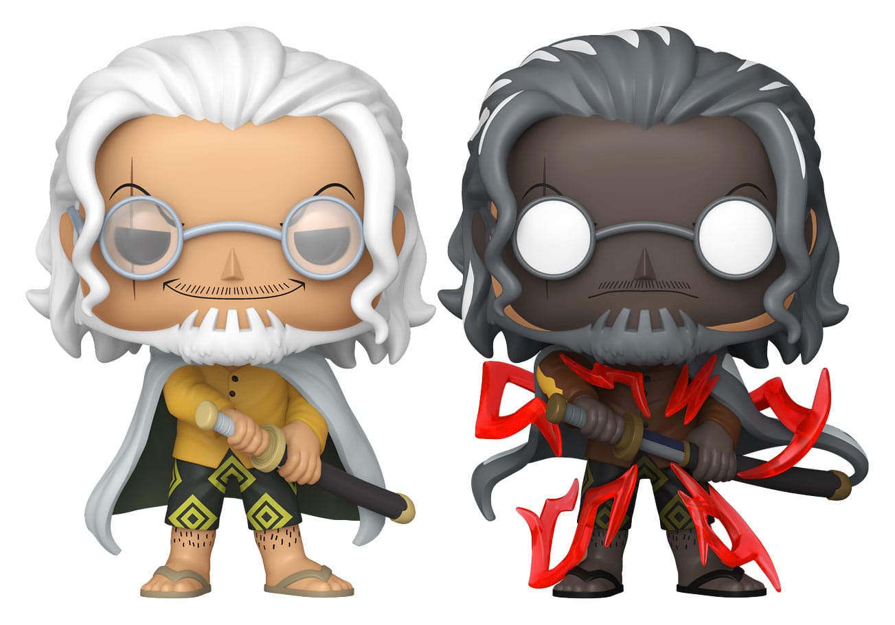 One Piece POP! Animation Vinyl Figuren Silvers Rayliegh w/CH 9 cm Sortiment (6) - Preorder - ETA: 25.12.2025