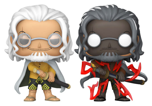 One Piece POP! Animation Vinyl Figuren Silvers Rayliegh w/CH 9 cm Sortiment (6) - Preorder - ETA: 25.12.2025