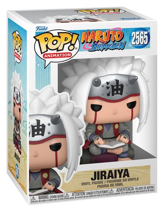 Naruto POP! Animation Vinyl Figur Readers- Naruto S-Jiraiya 9 cm - Preorder - ETA: 04.11.2026