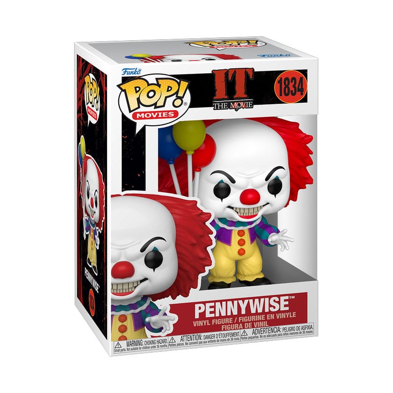 Stephen Kings Es (1990) POP! Movies Vinyl Figur Pennywise 9 cm - Versand: 7 Tage nach Bestellung